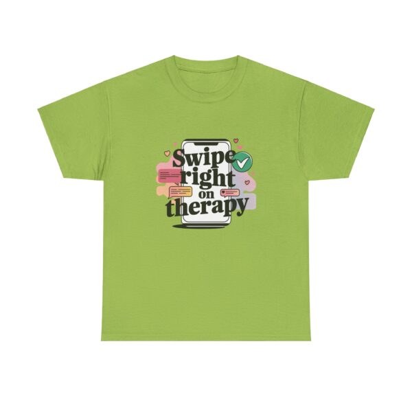 Swipe Right On Therapy Unisex Tee - Image 11