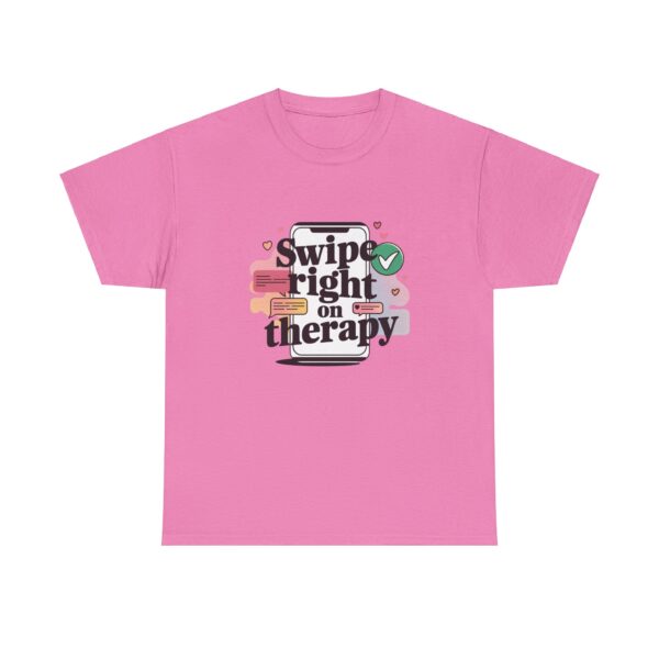 Swipe Right On Therapy Unisex Tee - Image 14