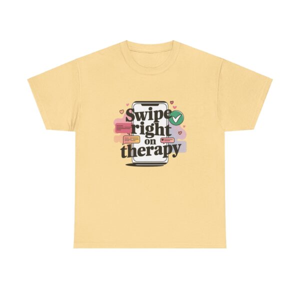 Swipe Right On Therapy Unisex Tee - Image 10